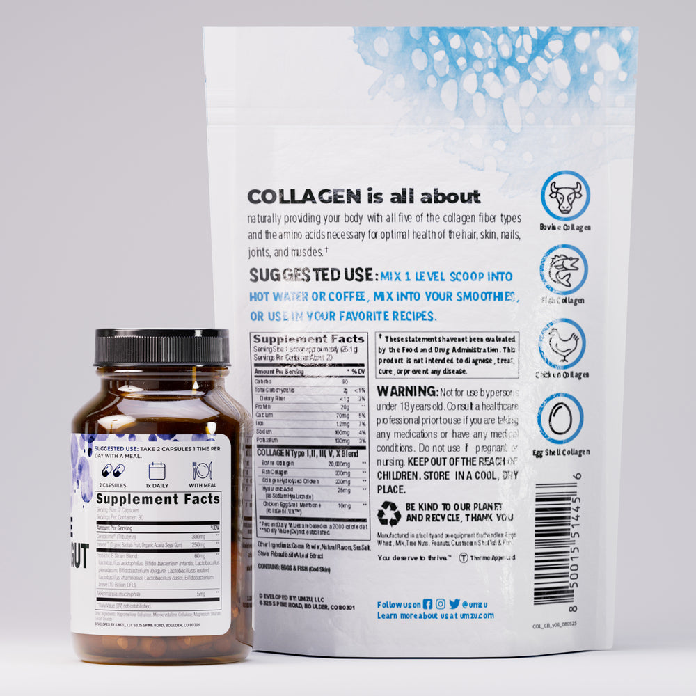 Beauty Bundle: Collagen and Tri-Biome Bundles UMZU