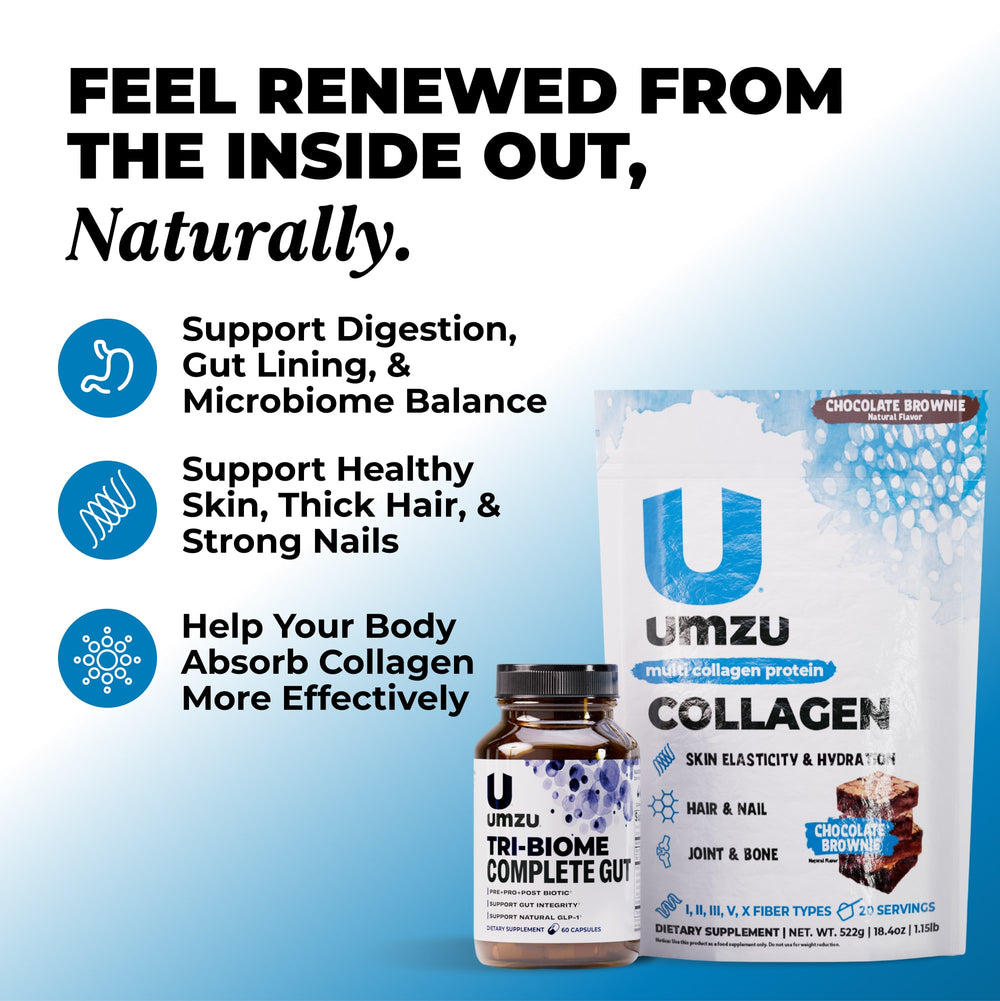Beauty Bundle: Collagen and Tri-Biome Bundles UMZU
