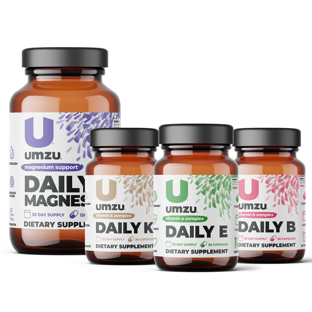 Daily Bundle: Daily B, Daily E, Daily K & Daily Magnesium  UMZU   
