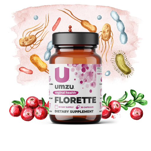 FLORETTE: Urinary Tract Health Probiotic Capsule Supplements UMZU   