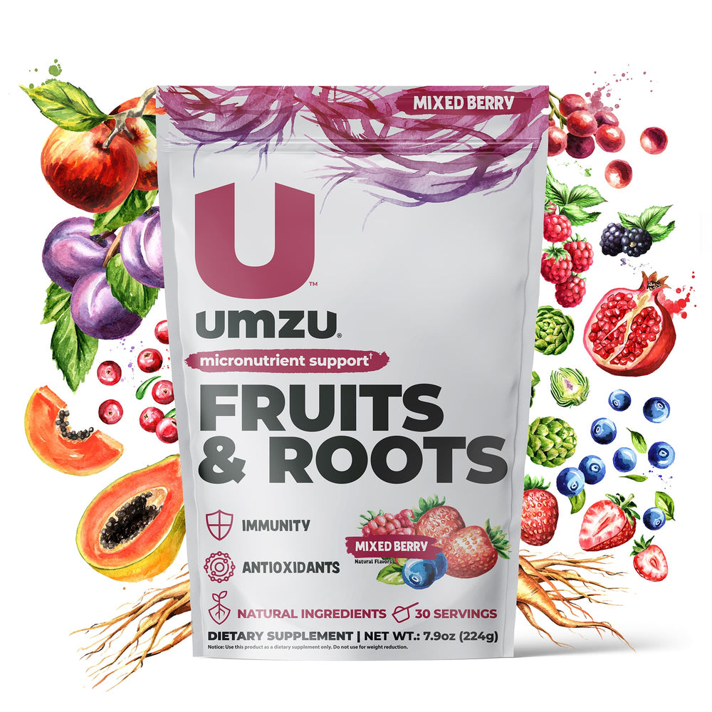 FRUITS & ROOTS™: Fruit-Based Micronutrient Support Vitamins & Supplements UMZU   