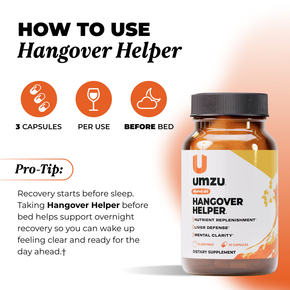 Hangover Helper: 2 Pack Bundle Capsule UMZU