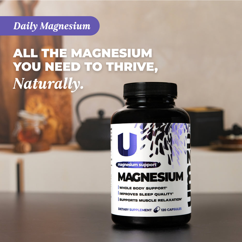 Daily Magnesium: Metabolism, Energy & Sleep Support Capsule UMZU