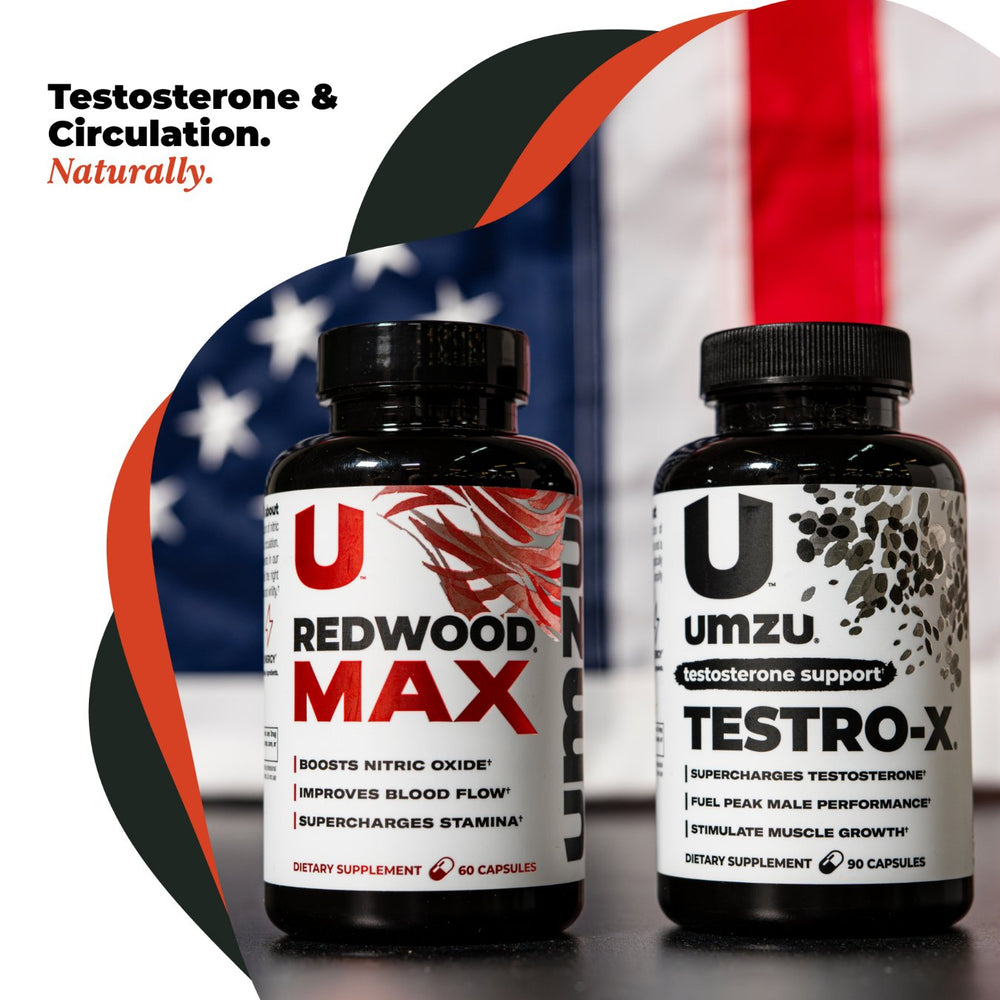 Peak Performance Bundle: Boost Testosterone and Blood Flow Capsule UMZU