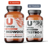Testro-X and Redwood Bundle: Boost Testosterone, Blood Flow & Digestion Bundles UMZU