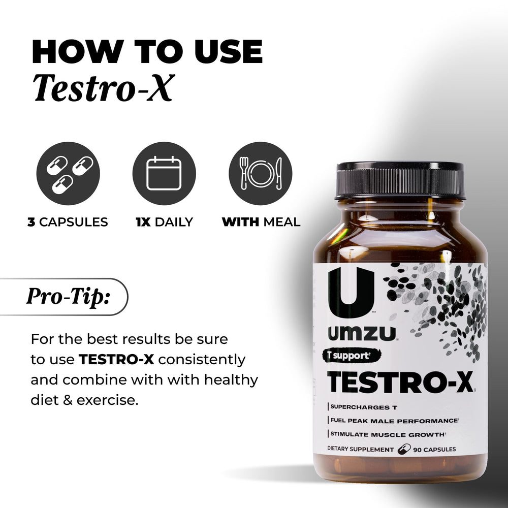 Testro-X: 3 Pack Bundle Capsule UMZU
