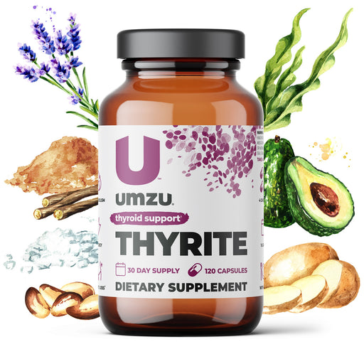 THYRITE: Thyroid & Metabolic Health Support Capsule Supplements - Zinc UMZU   