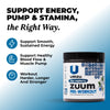 Zuum Pre-Workout Blue Raspberry: 3 Pack Bundle Powder UMZU