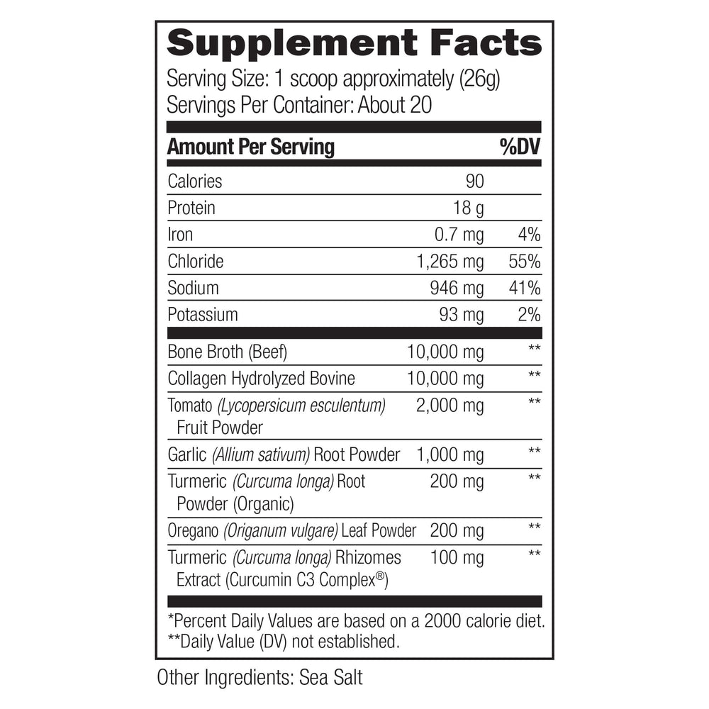 zuBroth Bone Broth: Free Gift Powder UMZU