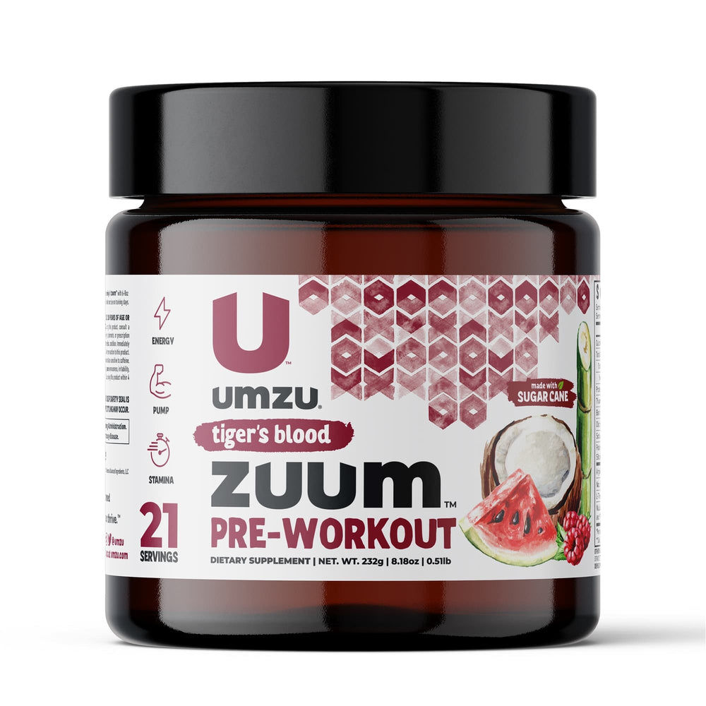 Zuum Pre-Workout: 3 Pack Bundle Bundles UMZU Tiger's Blood