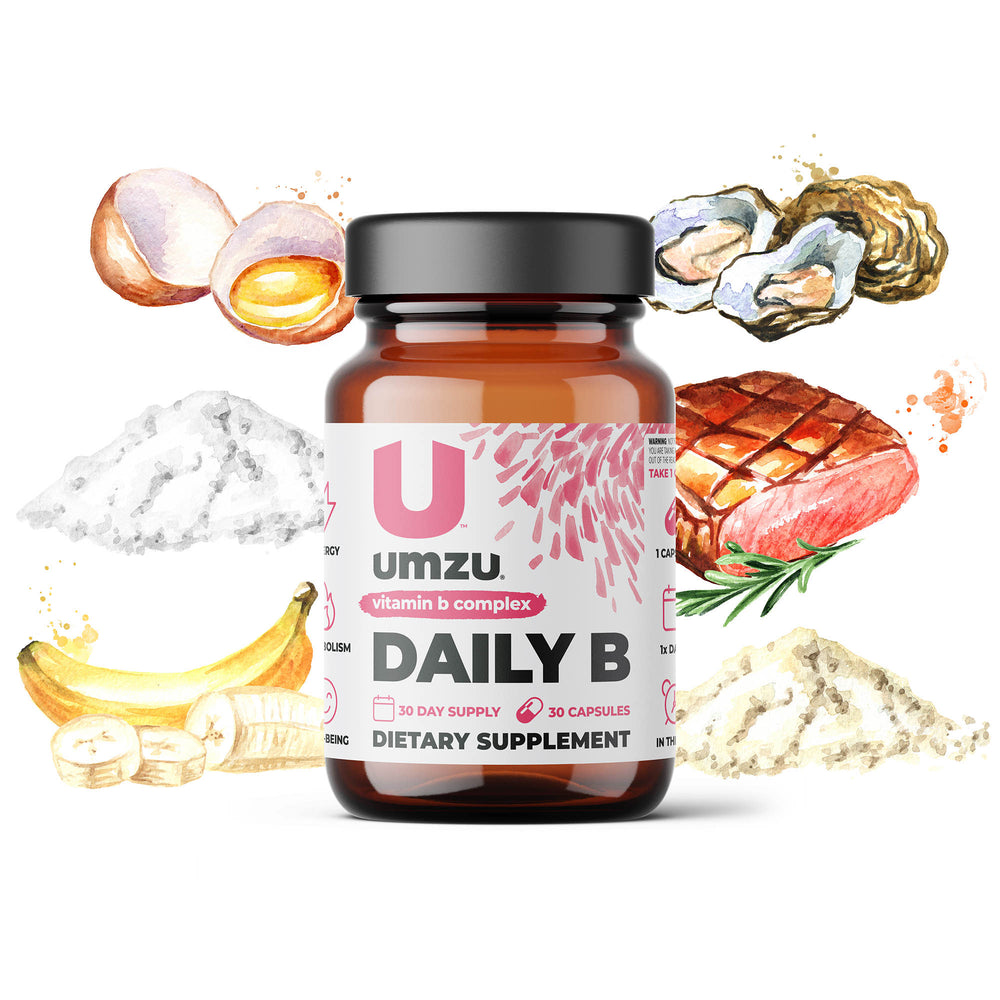 DAILY B: Vitamin B Complex Capsule Supplements UMZU   