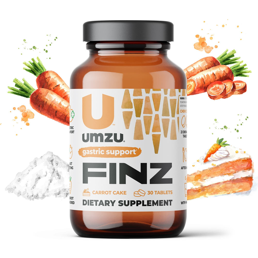 FINZ: Stomach Acid & Occasional Heartburn Support Tablet UMZU Carrot Cake  