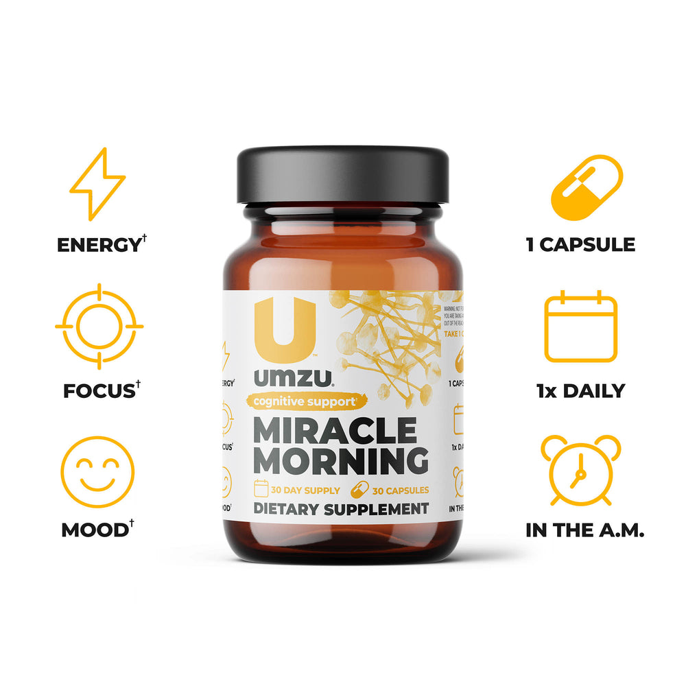 Focus Bundle: Choline, Mucuna Pruriens, Miracle Morning, Cortigon & Daily Magnesium Bundles UMZU   