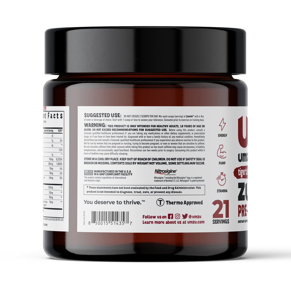 Zuum Pre-Workout: 3 Pack Bundle Bundles UMZU