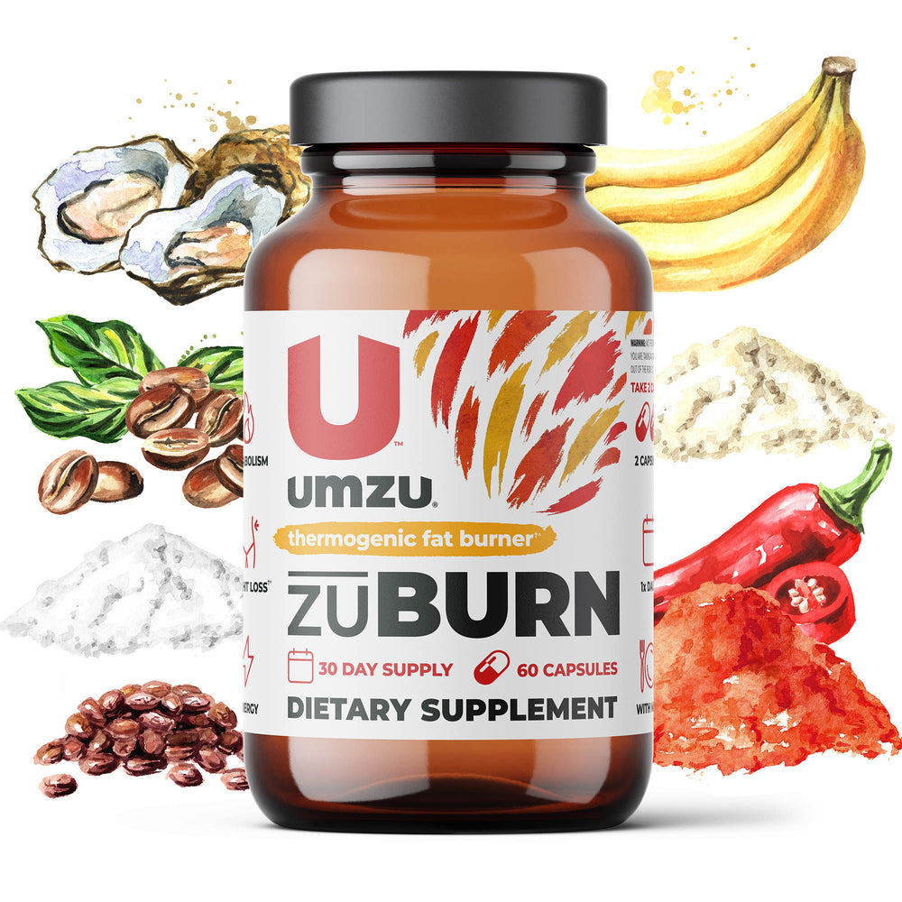 zuBURN: Thermogenic Fat Burner Capsule Supplements UMZU   